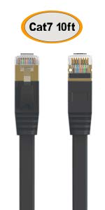 Cat7-10ft-Black