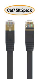 Cat7-5ft-Black-2Pack